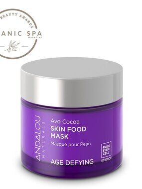 Andalou Naturals Facial Mask, Avo Cocoa Skin Food, 1.7 Ounce